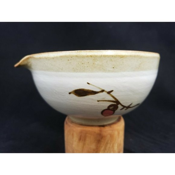 Japanese Kyusu Tea Set with Teapot, 5 Cups, Spouted Bowl, Small Dish - Picture 7 of 14